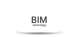 Texte relatif à la technologie BIM sur fond blanc, avec coins arrondis et ombre.
