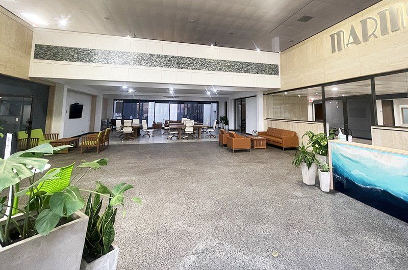 Galveston lobby