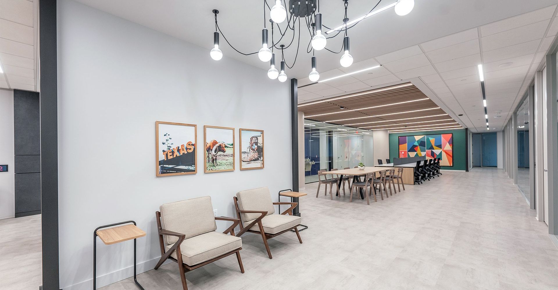 interior of Memorial coworking space