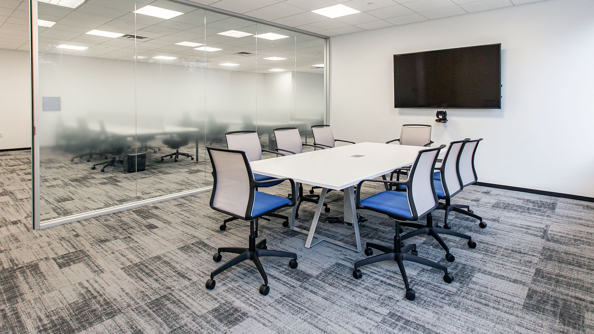 large conference room in The Woodlands coworking space
