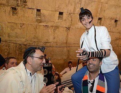 עליה לתורה בכותל