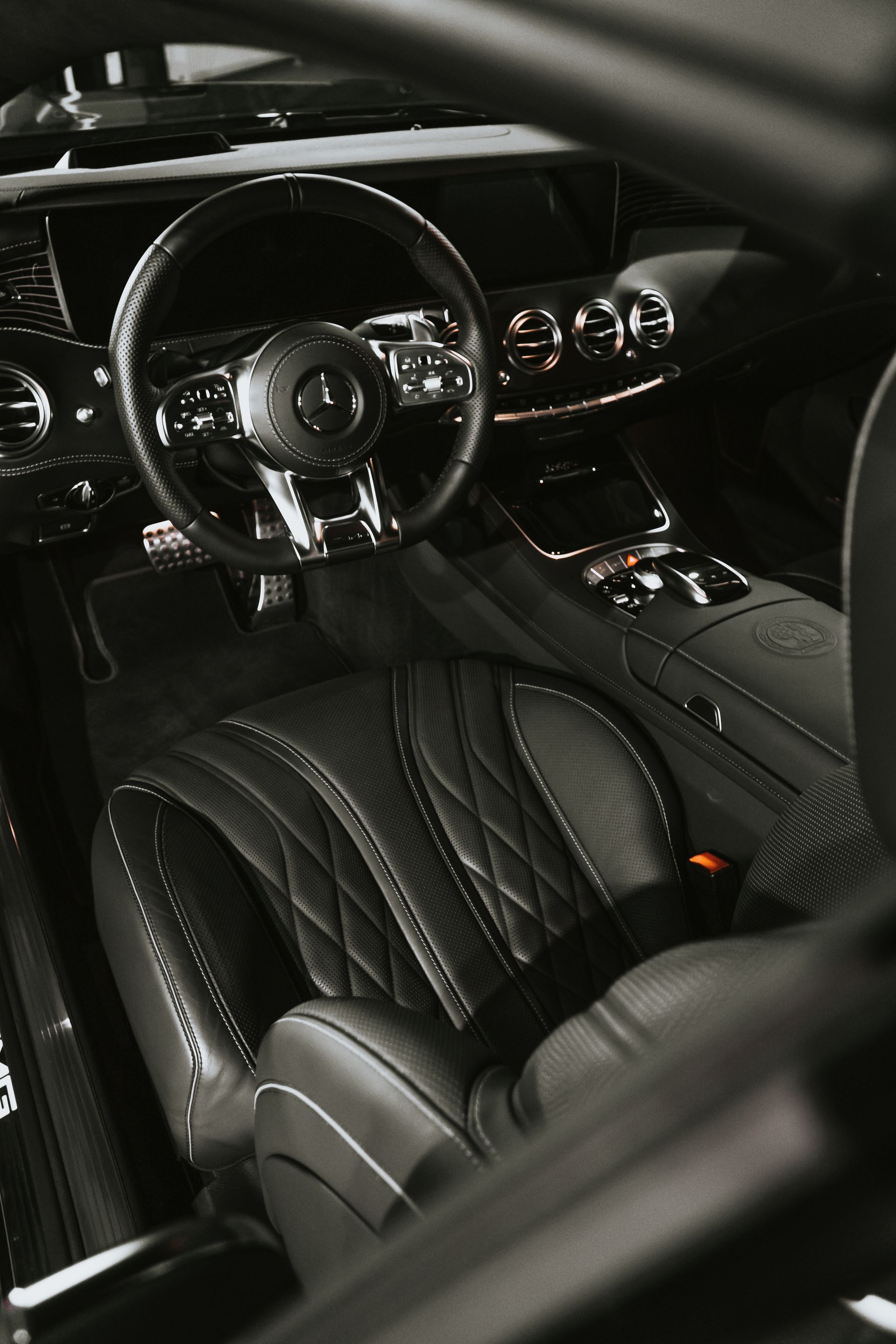 Interior Detailing done on a car