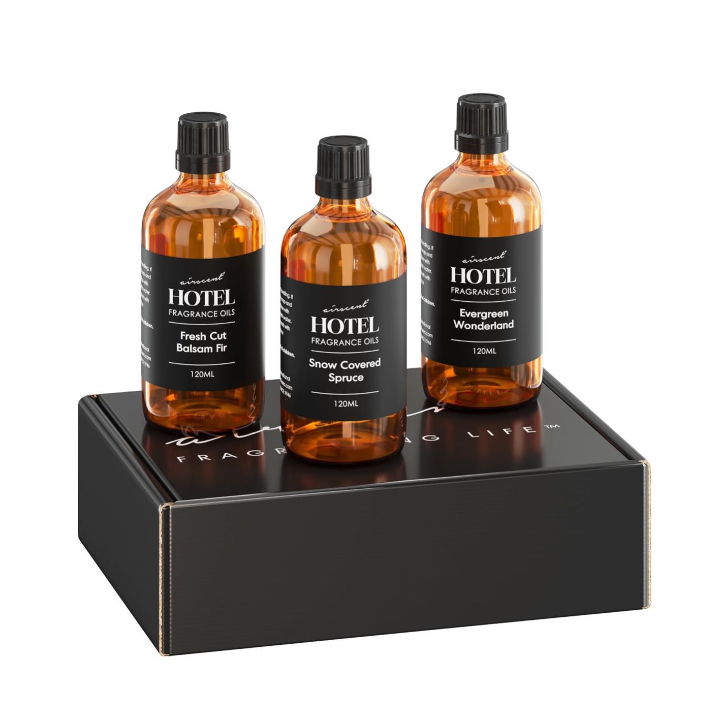 Christmas Tree  Holiday Fragrance Oil 3-Pack Gift Set