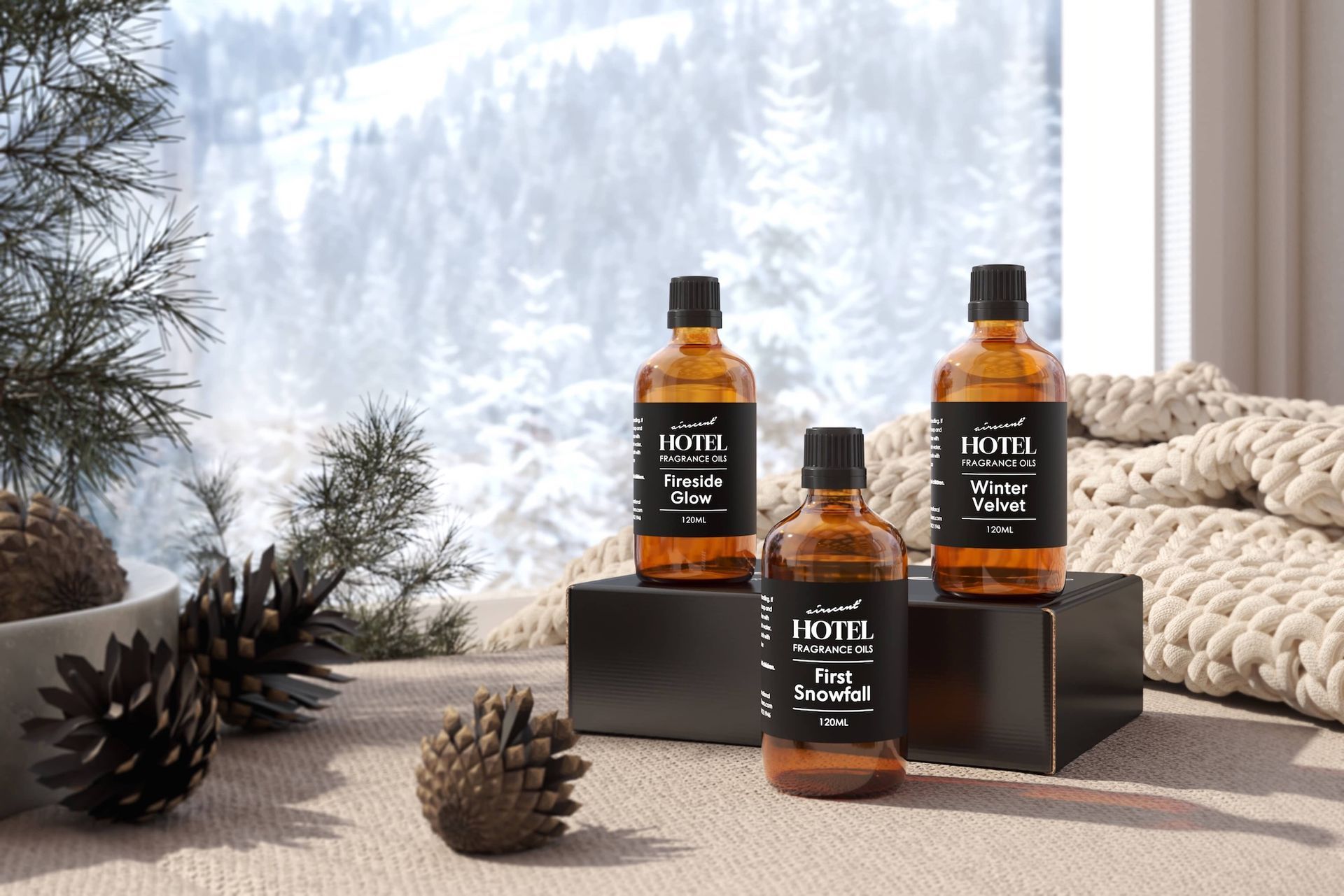 Christmas Winter fragrances gift set