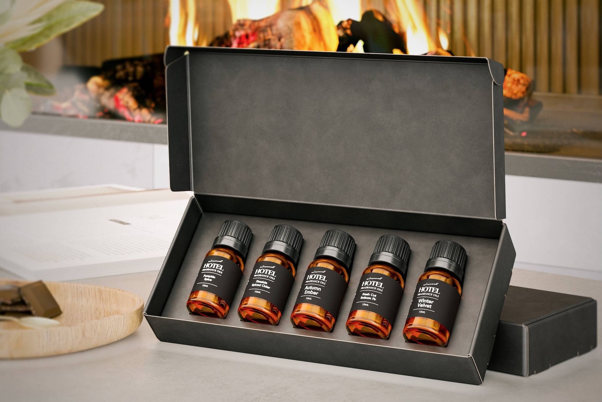 Harvest to Holiday fragrance oil gift set