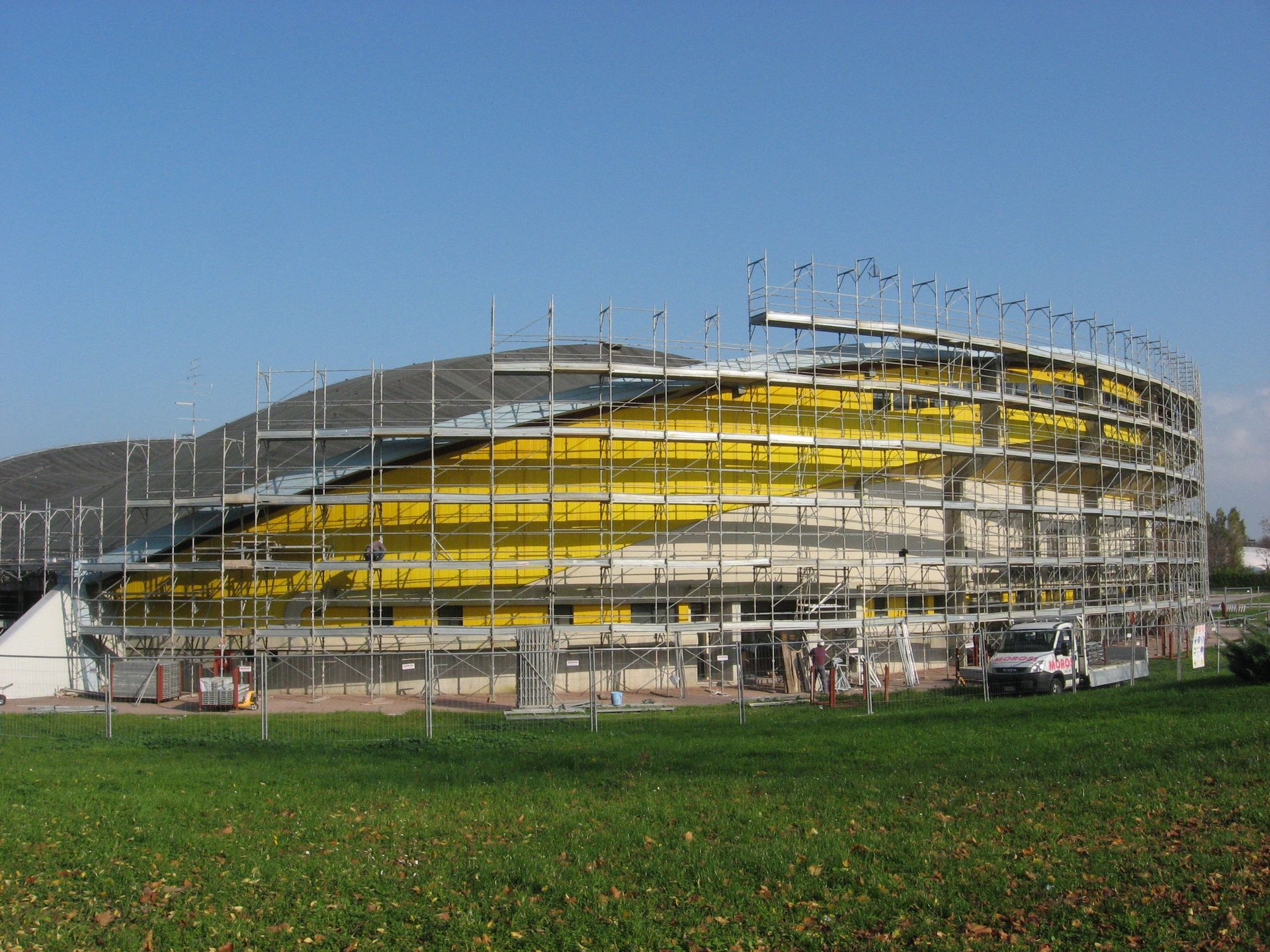 impalcatura stadio