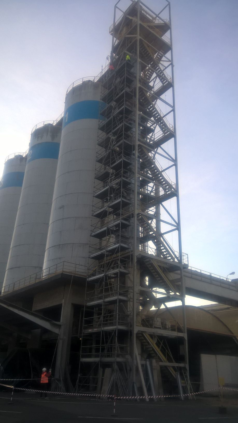 ponteggio industria