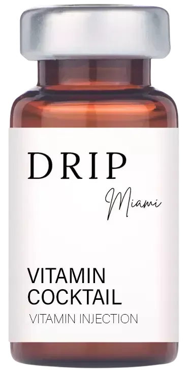 Brown vial with label