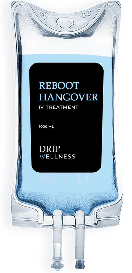 IV bag labeled