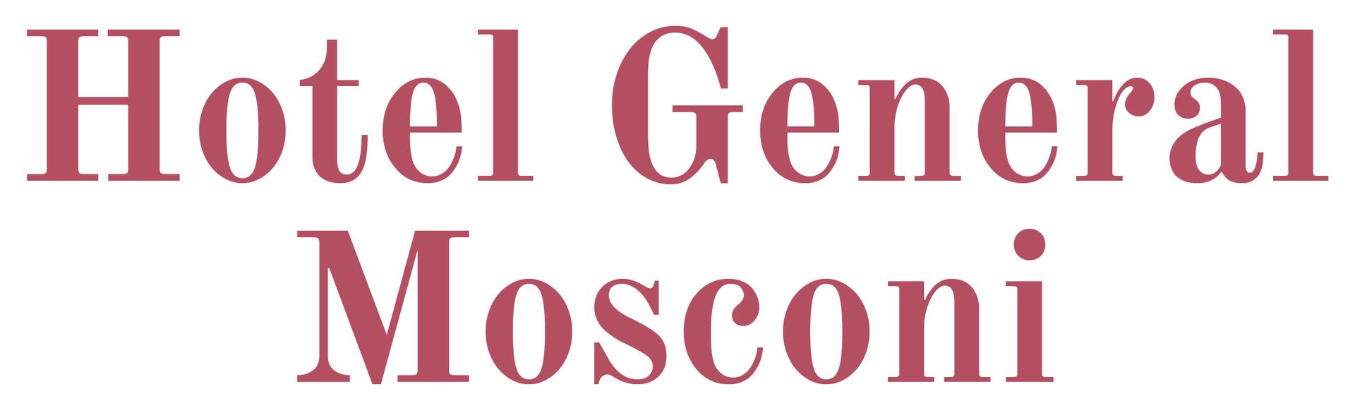Hotel General Mosconi logo