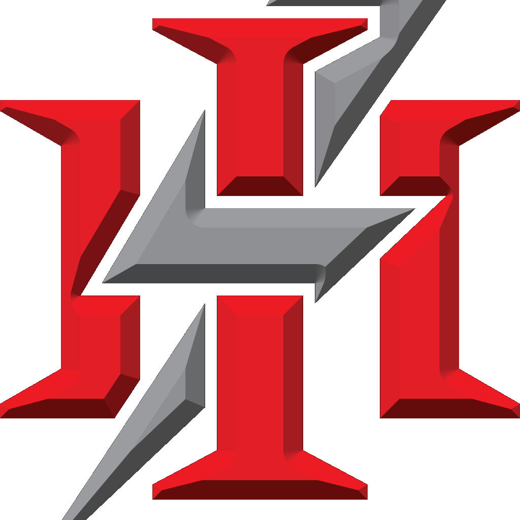 A red and gray logo with a lightning bolt in the middle.