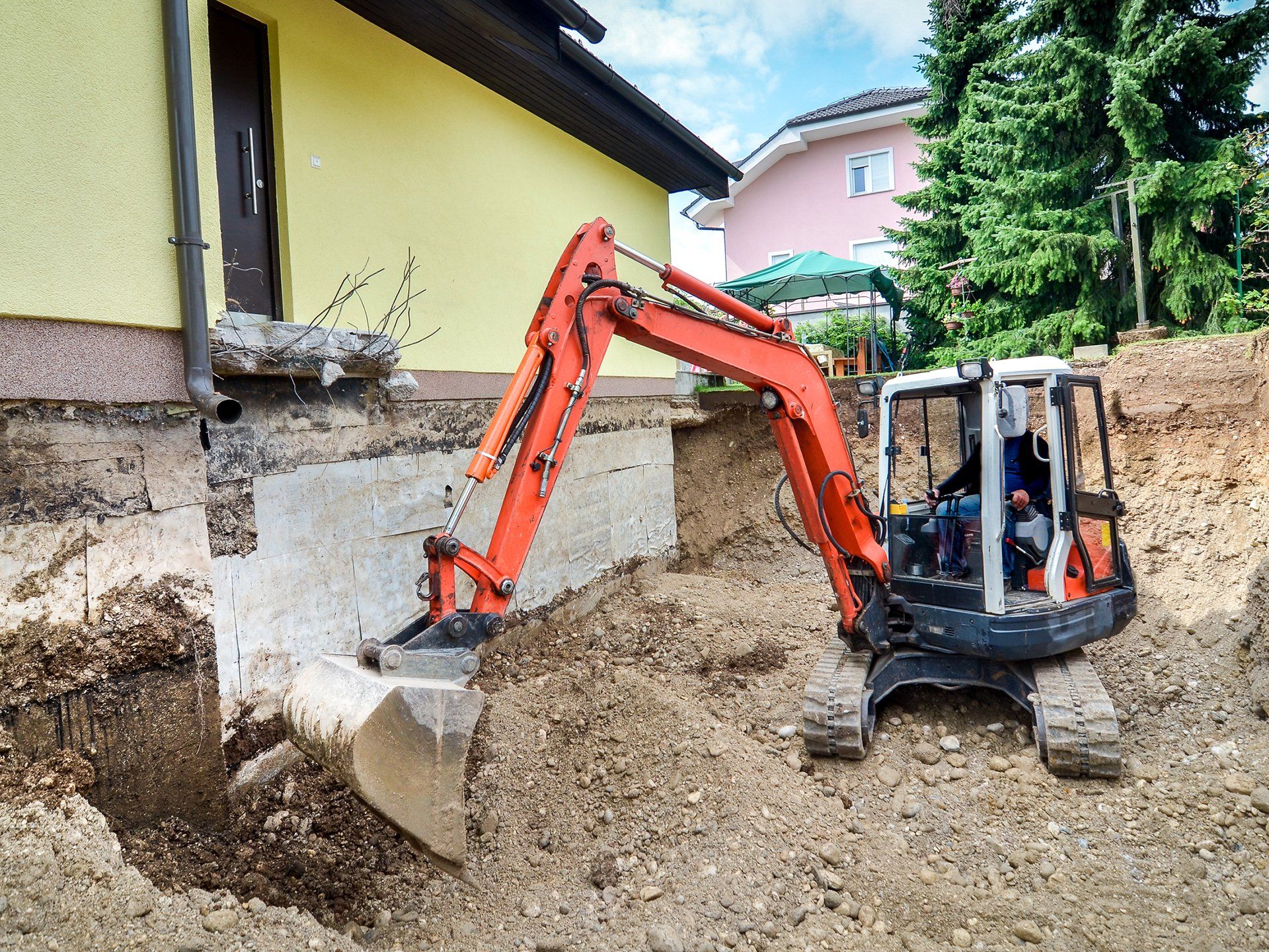 Family House Being Rebuilt - Stanardsville, VA - Nathaniel Greene Construction Co