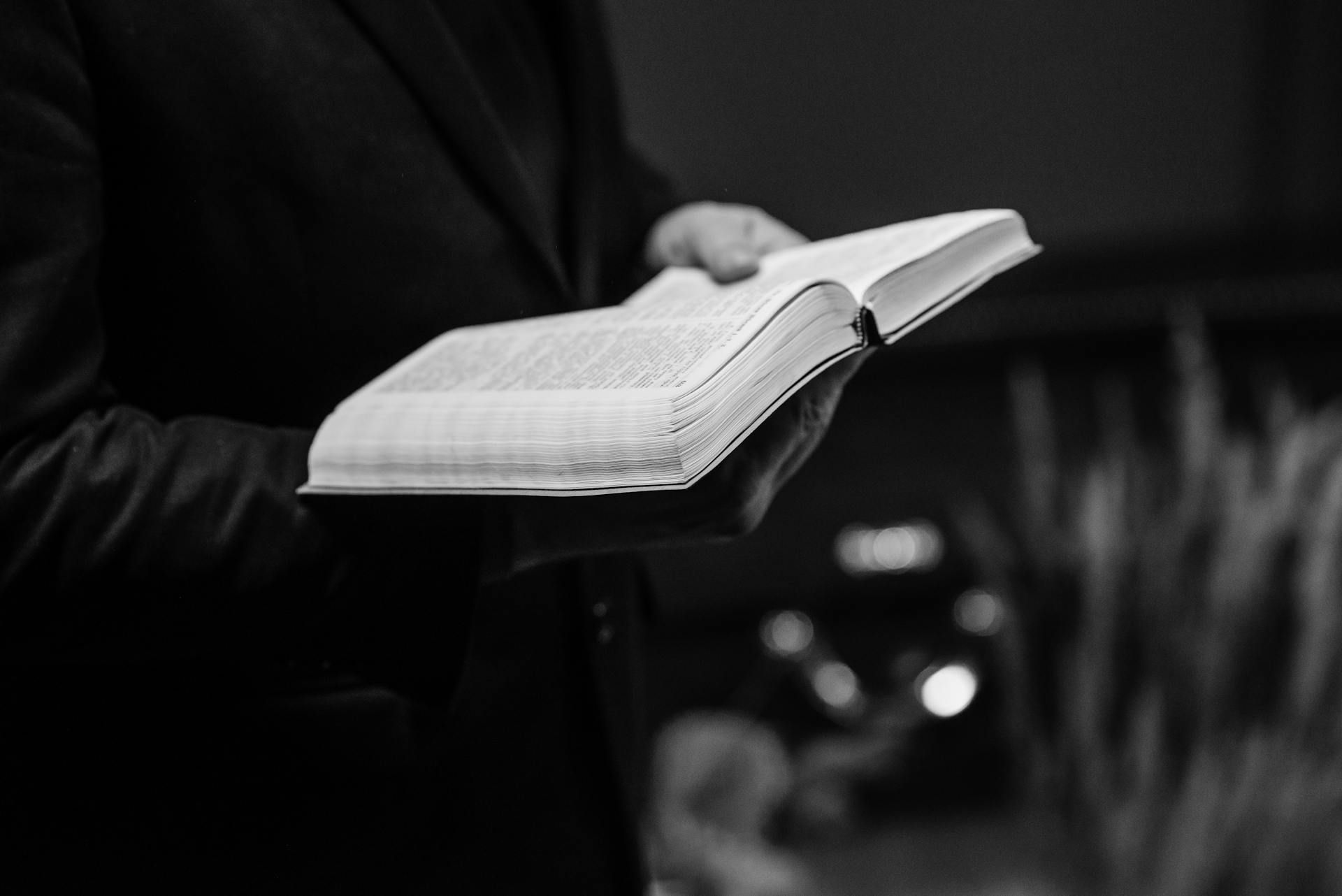 Reading Bible at Deliverance Ministry Florida City Full Deliverance Baptist Church