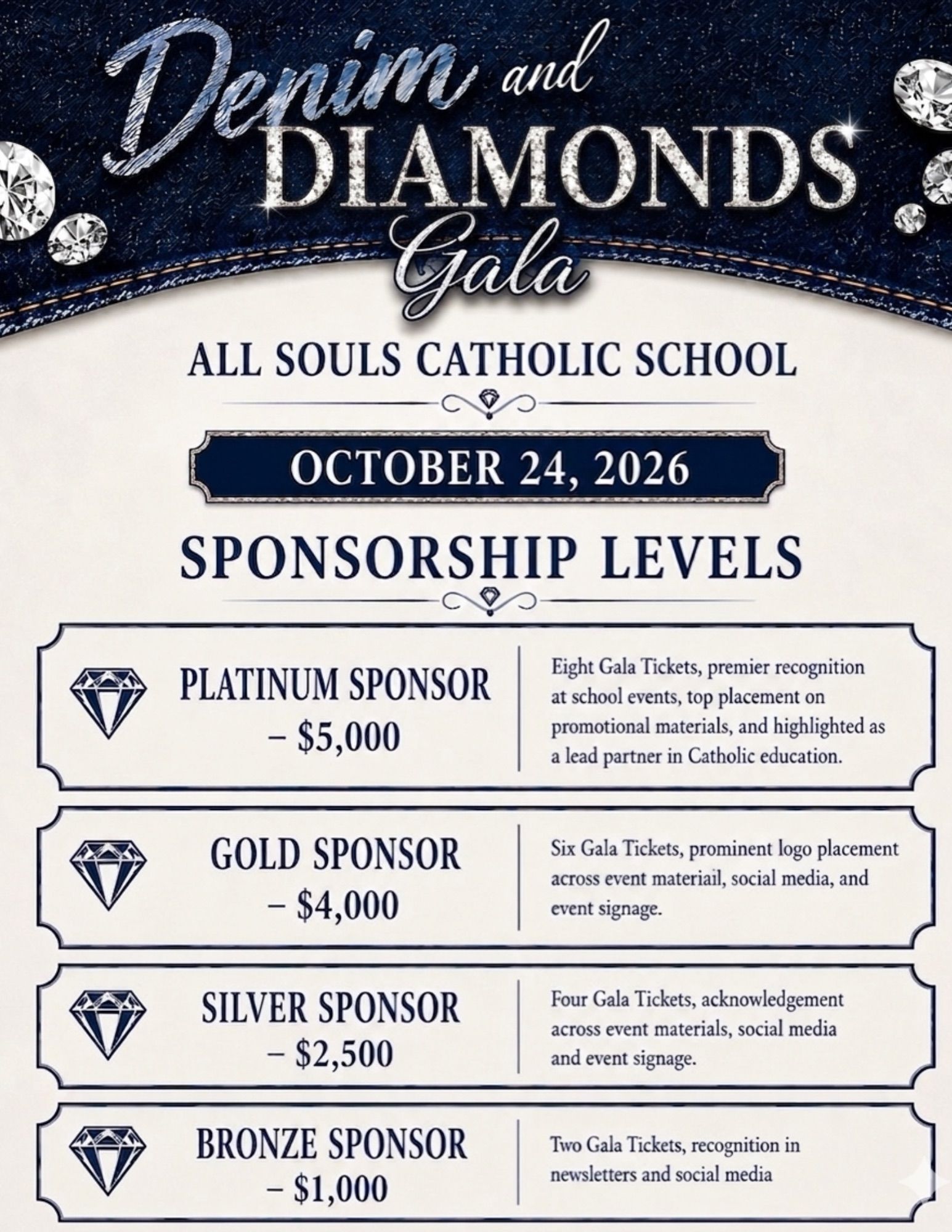 Sponsorship Levels
