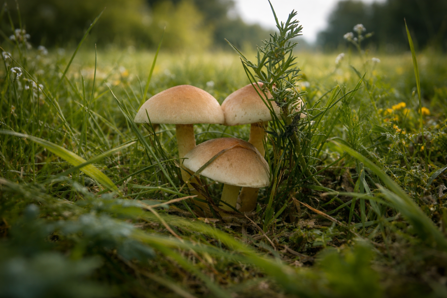Paddenstoelen verbinding