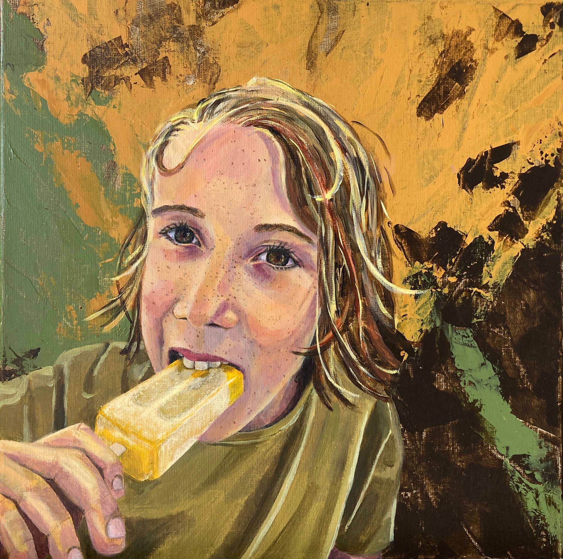 Portret Don
Acryl, 500 x 500 mm.