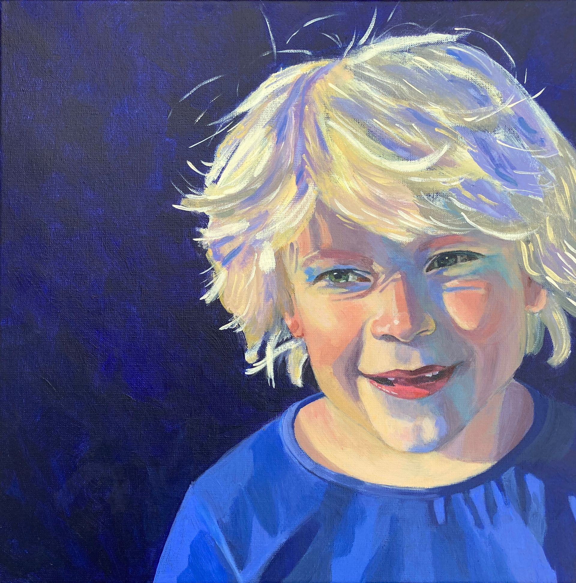 Portret Paul
Acryl, 500 x 500 mm.