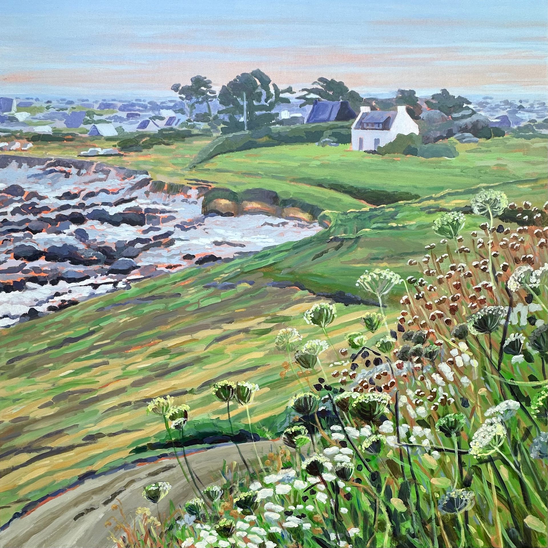 Bretagne
Acryl, 1000 x 1000 mm.