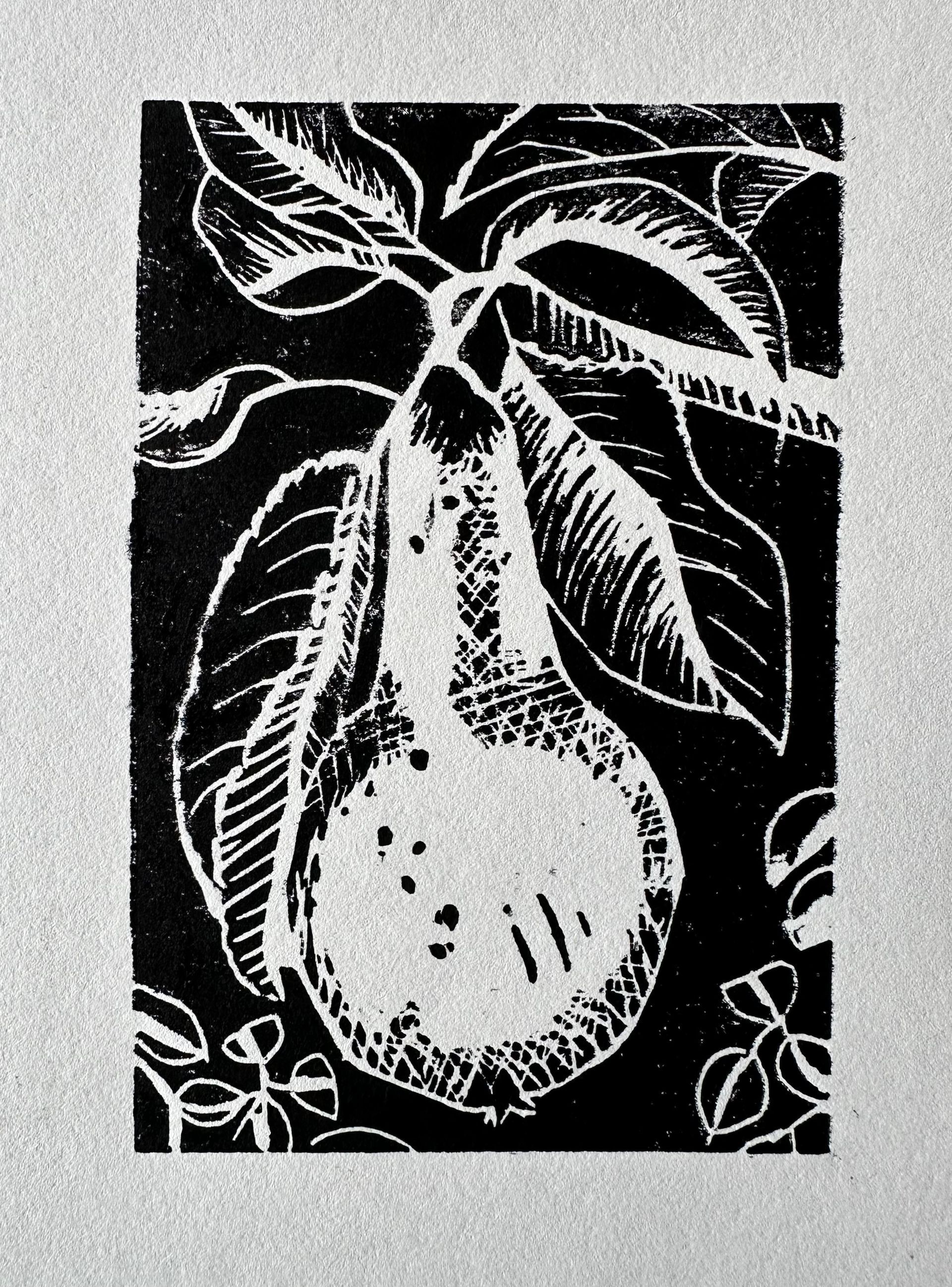 Peer
Linoprint, 200 x 150 mm