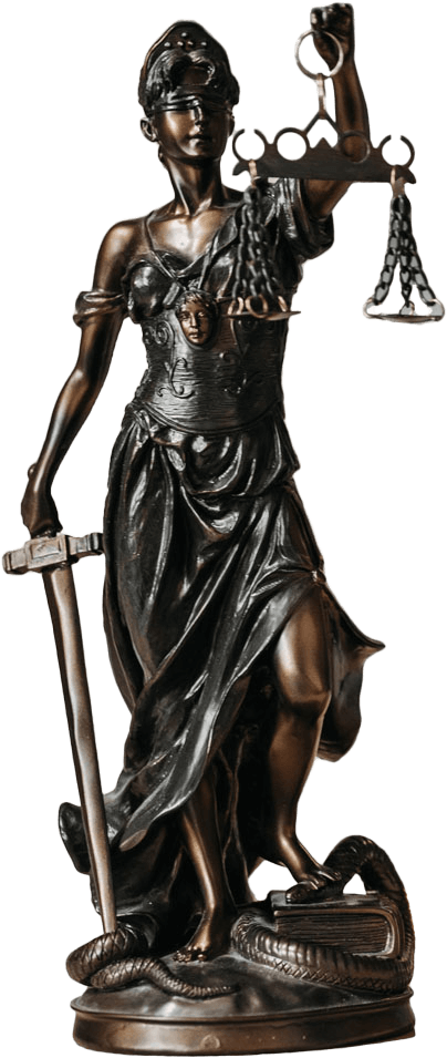 lady justice bust
