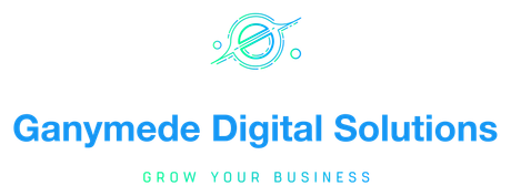 A logo for a company called ganymede digital solutions