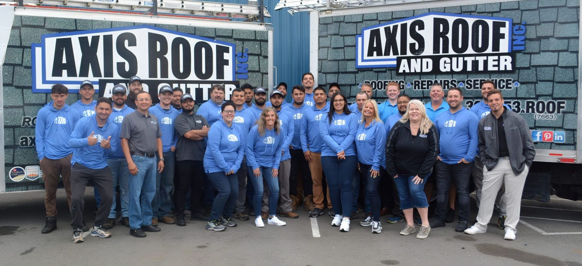 Axis Roof and Gutter team in Arlington, Washington
