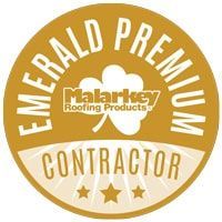 Malarkey Emerald Contractor Badge 
