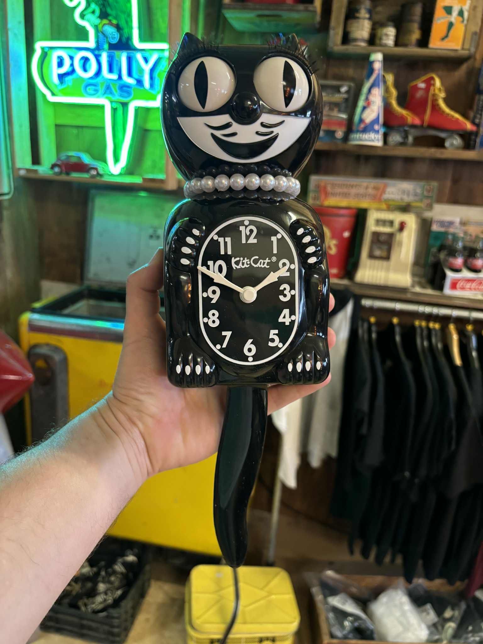 Kit Cat Klock – Horloge Chat Vintage Made in USA Dame