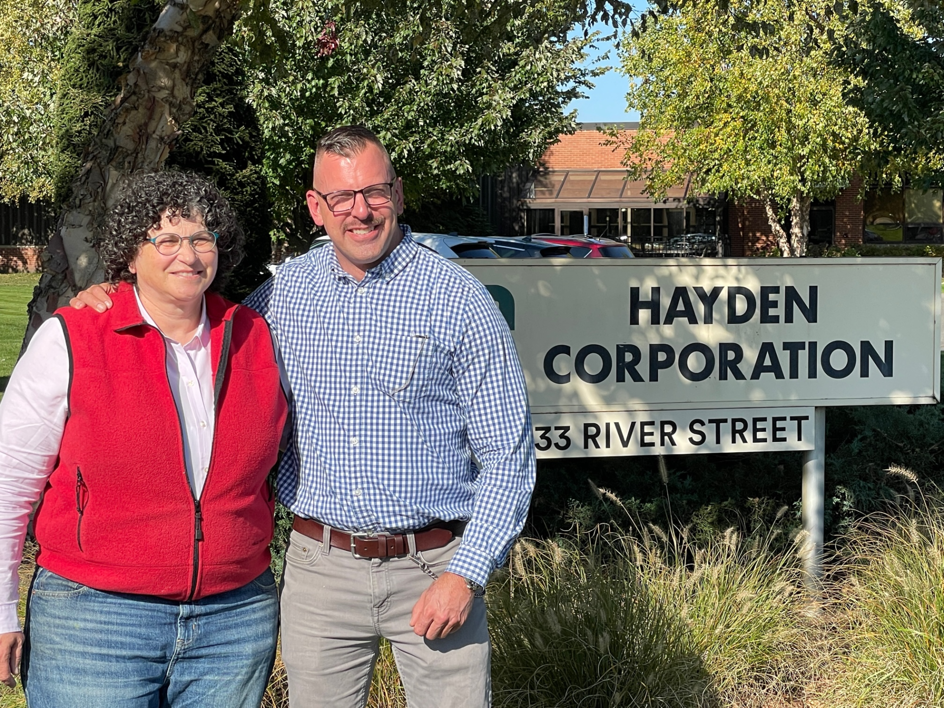 Daniel Hayden and Stacy Ames