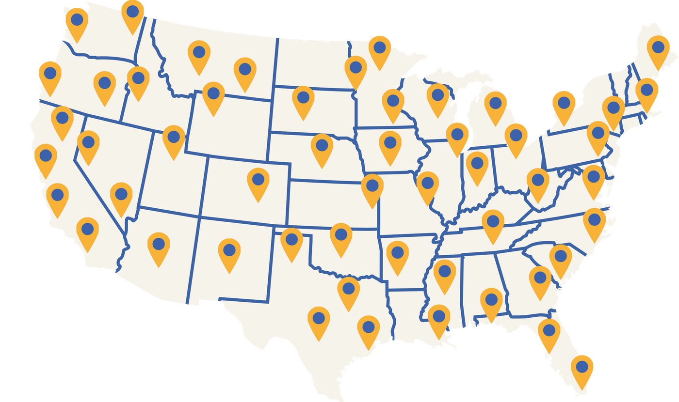 our service area