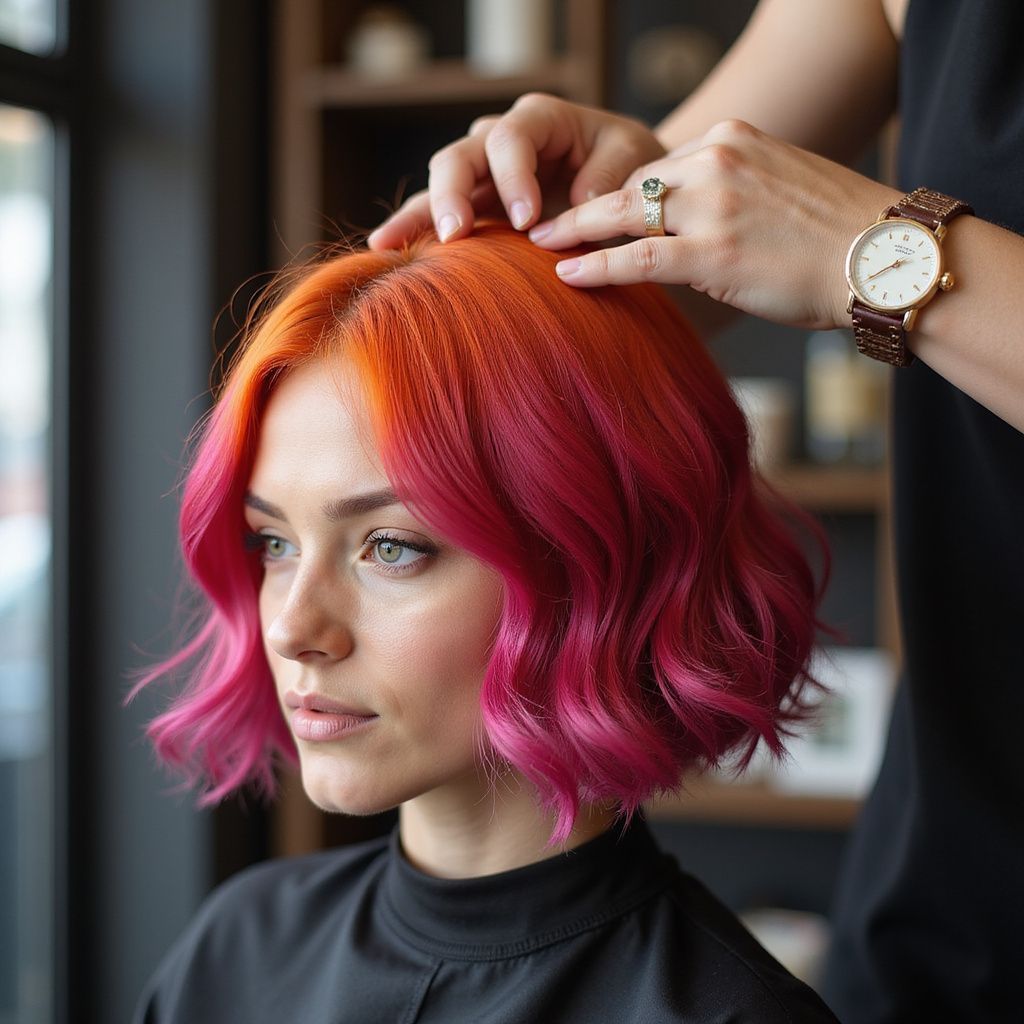 Coloured Hair