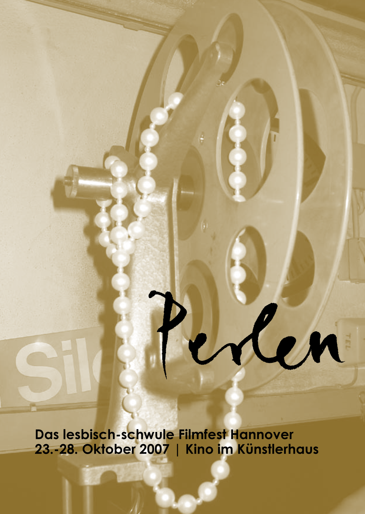 Das Bild zeigt das Titelbild für das Programmheft des Herbstfestivals 2007
