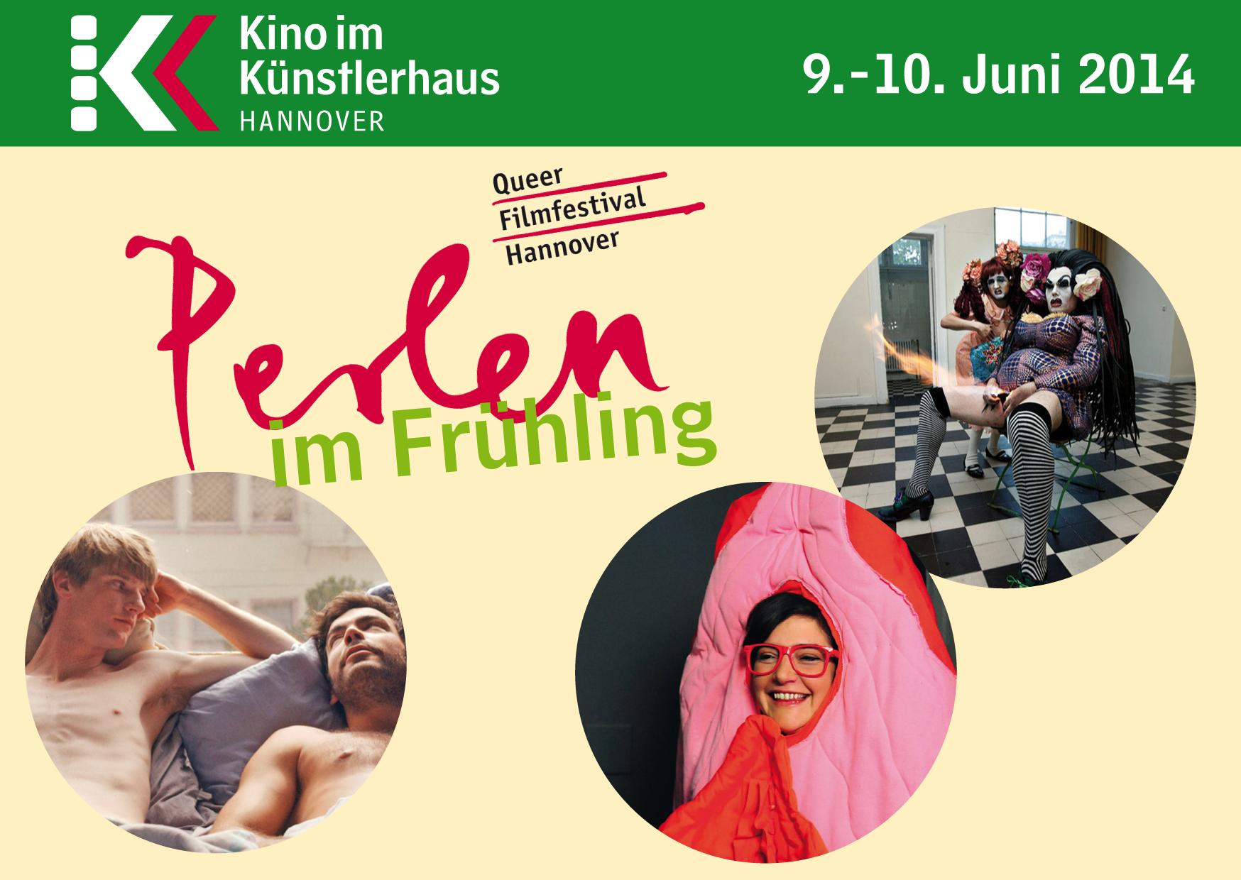 Das Bild zeigt das Titelbild für das Programmheft des Sommerfestivals 2014