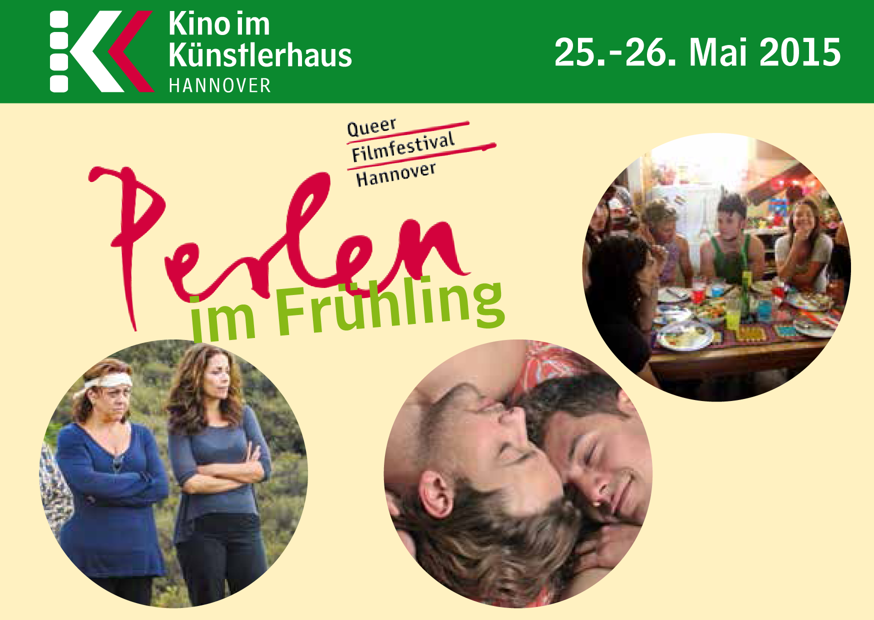 Das Bild zeigt das Titelbild für das Programmheft des Sommerfestivals 2015