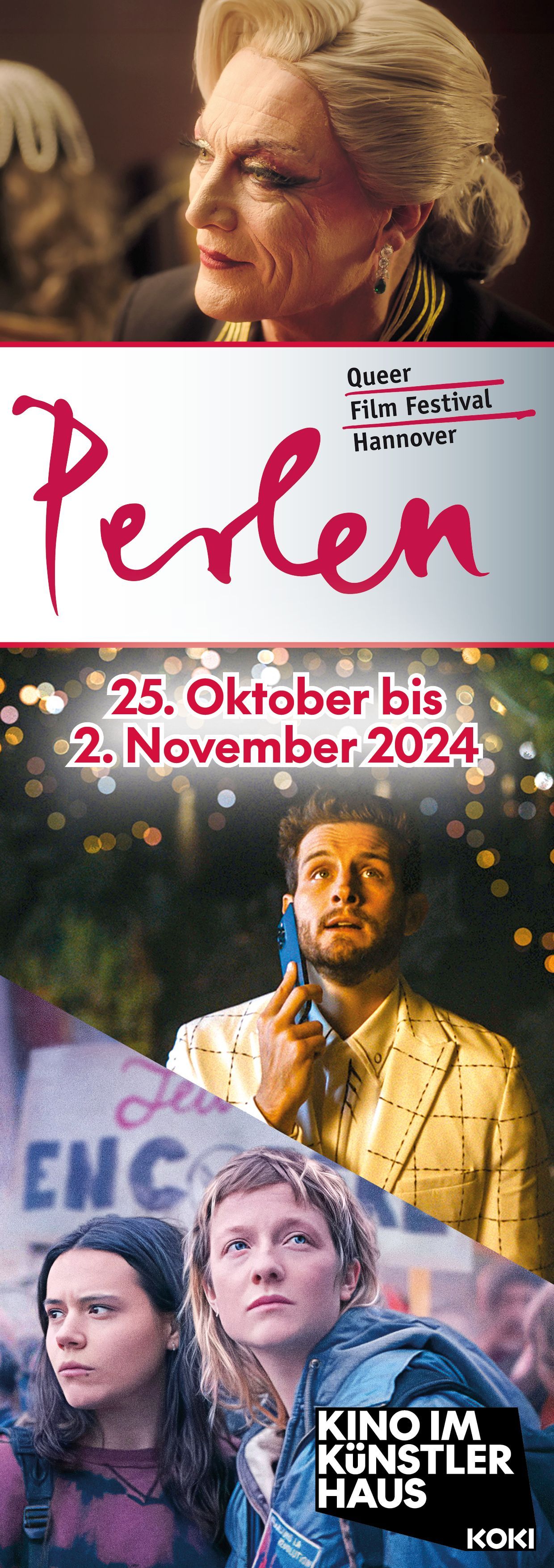Das Bild zeigt das Titelbild für das Programmheft des Herbstfestivals 2024