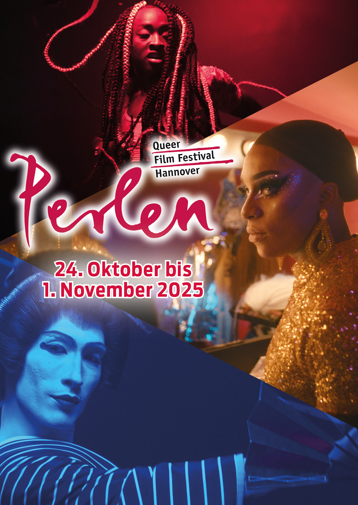 Poster für das Perlen Festival: 24. Oktober bis 1. November 2025.
