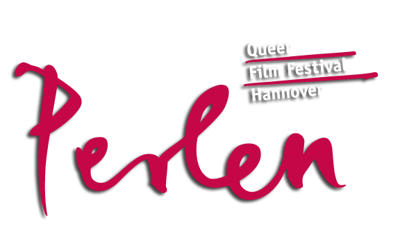 Das Logo für das Perlen - Queer Film Festival in Hannover