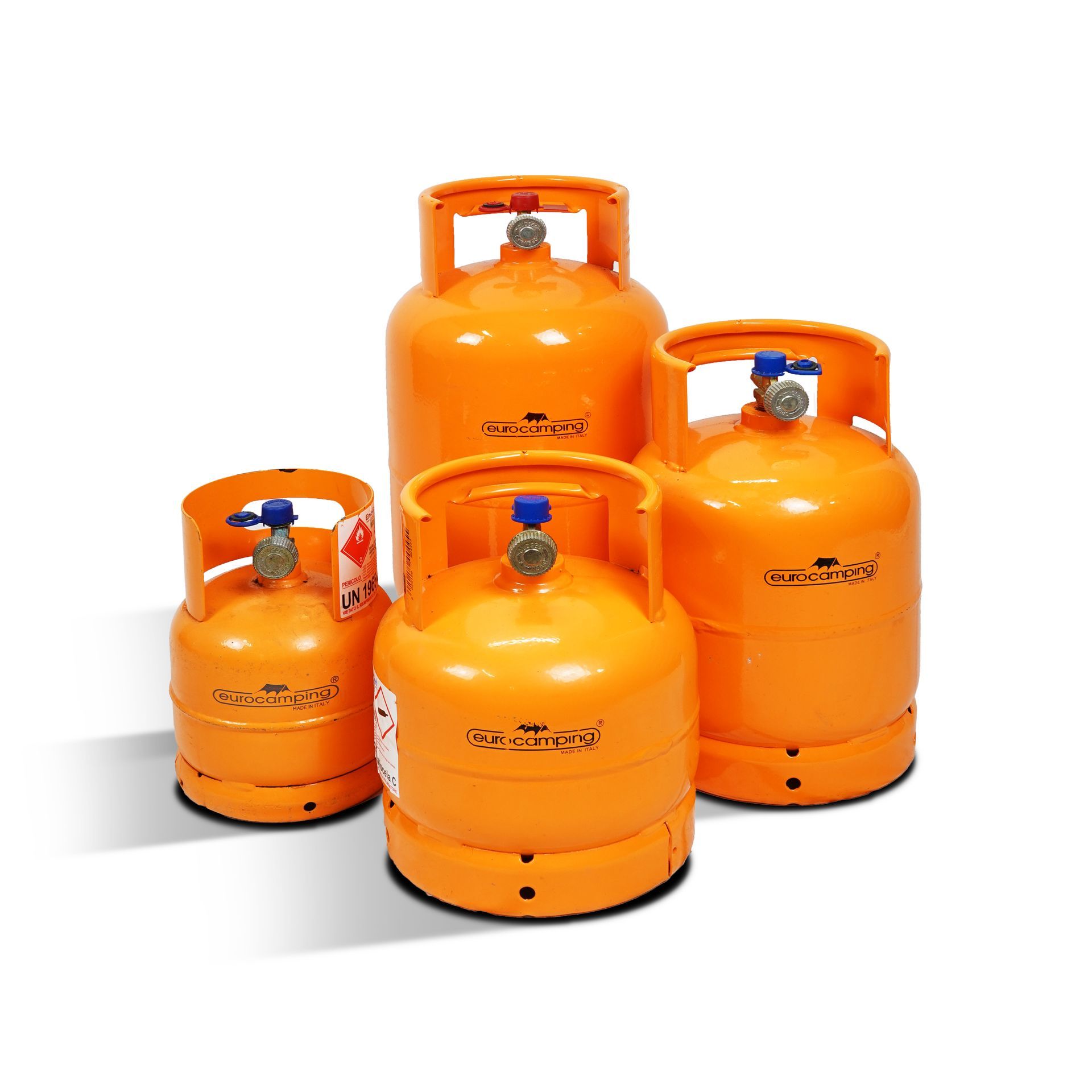 bombole a gas arancioni