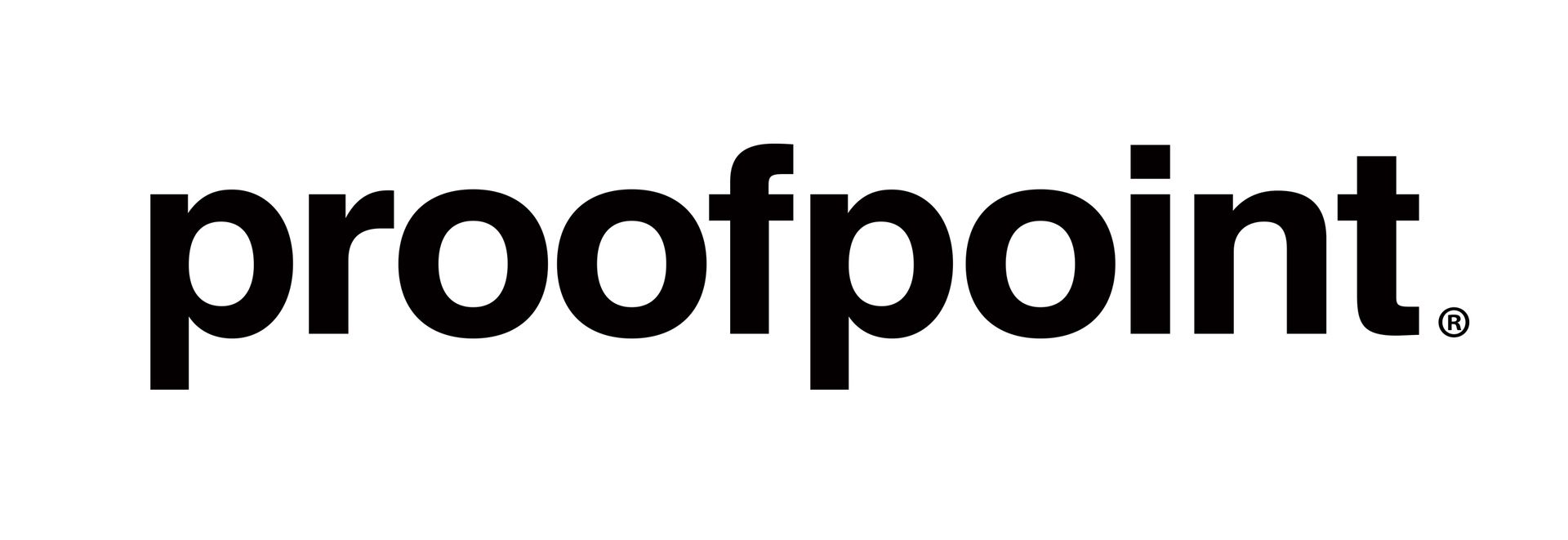 Proofpoint logo in black text on a white background.