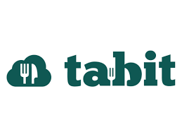 Logo for tabit: green cloud with fork, next to the word “tabit” with a fork in the “a”.