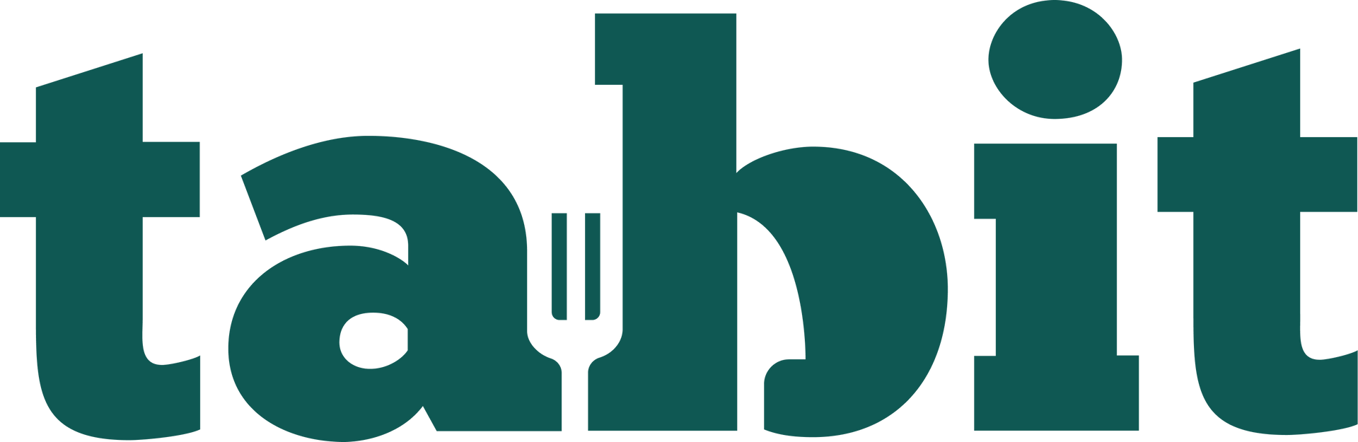 Teal text 