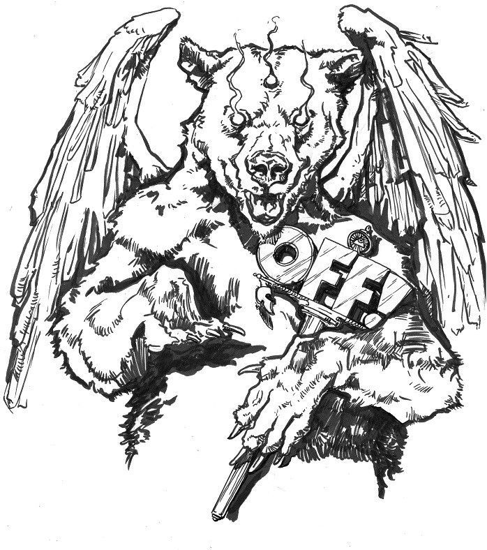 POSEsters- OFF! Bear