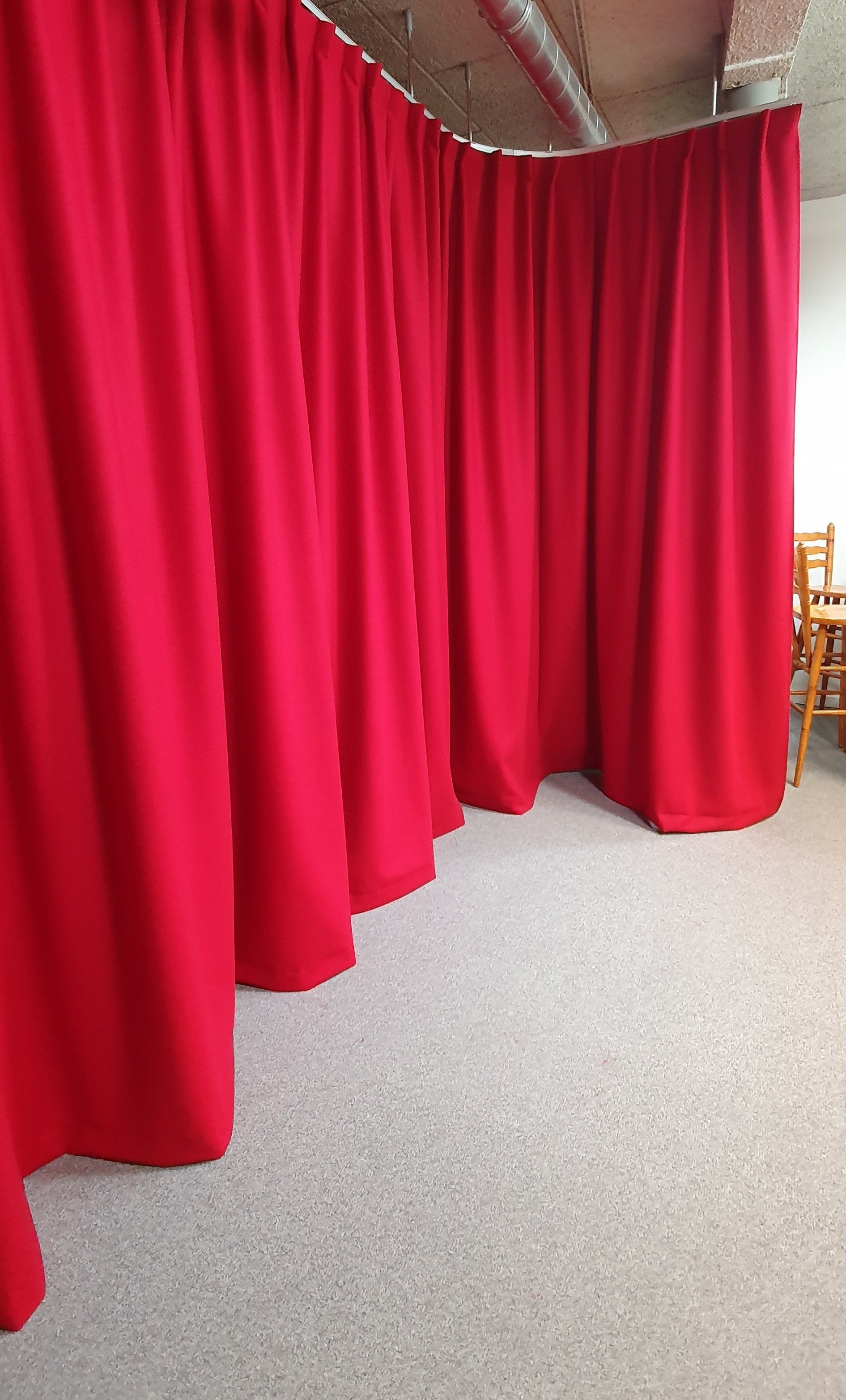 wollen gordijnen, wool, curtains, amnesty