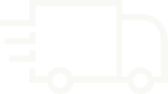 Delivery truck with motion lines.