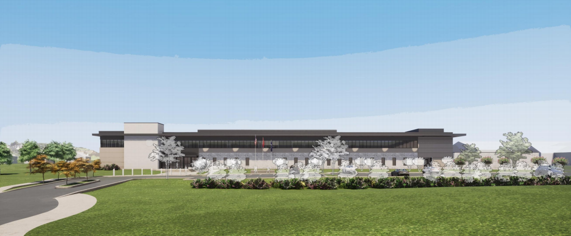 Rendering of our new Police Headquarters