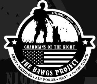 A black and white logo for the dawgs project