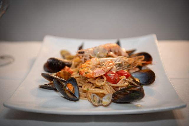 Un piatto di frutti di mare