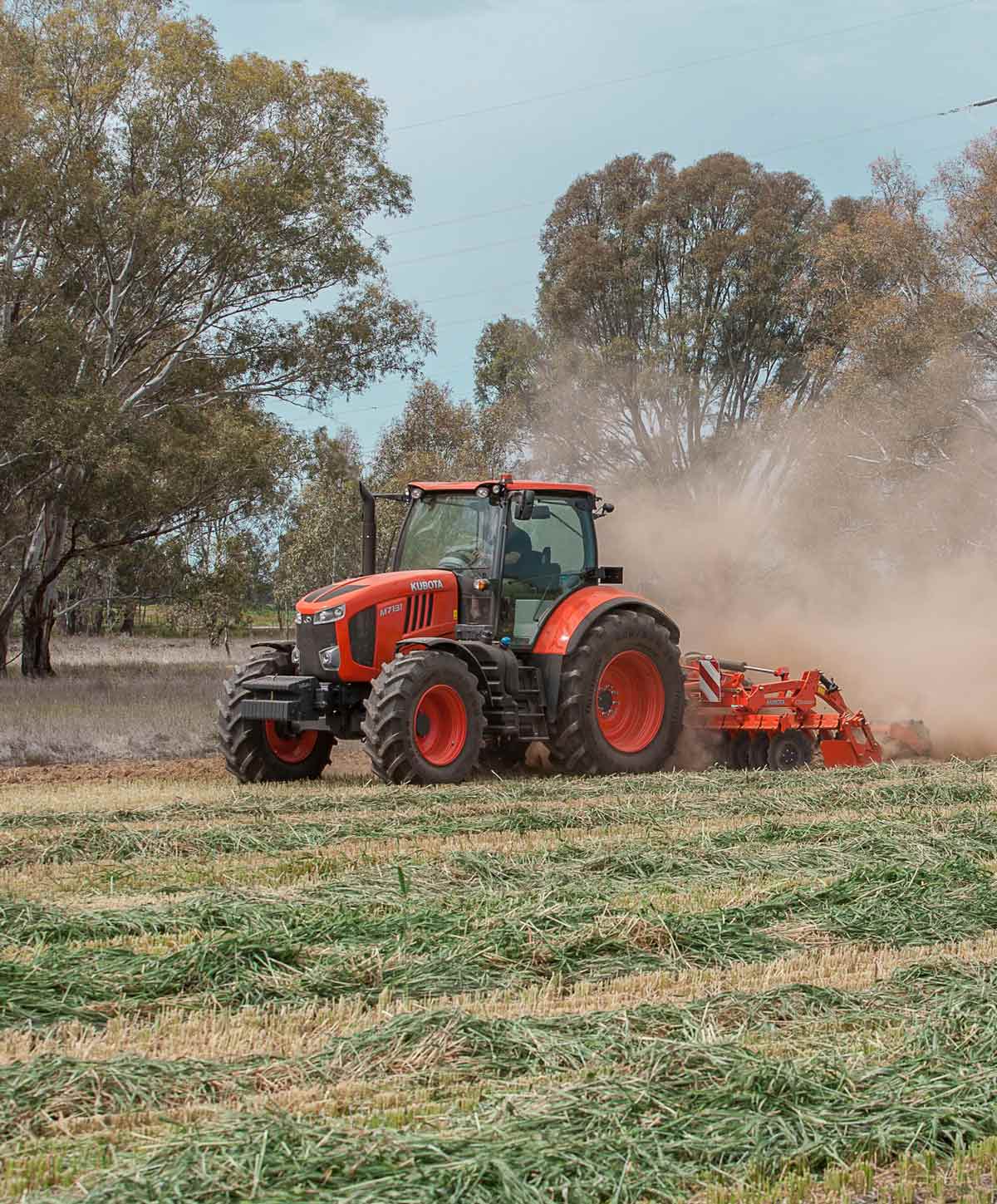 Yellow Tractor In Beach — Machinery Sells In Dorrigo, NSW