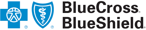 The blue cross blue shield logo is shown on a white background.