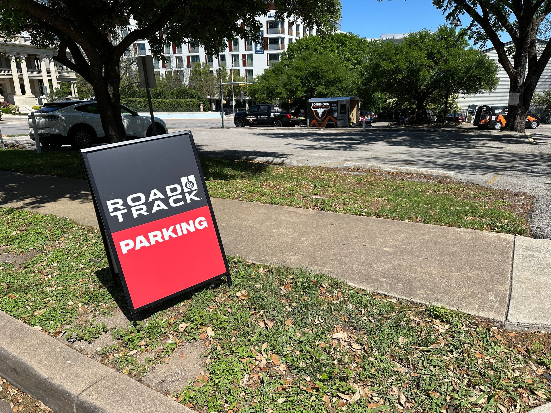 High-end vehicles detailed by Longhorn Mobile Detailing for premium brand events in Austin, Texas.